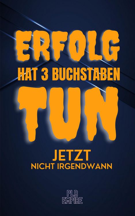 Produktbild: Erfolg hat 3 Buchstaben - TUN