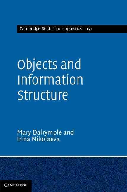Produktbild: Objects and Information Structure
