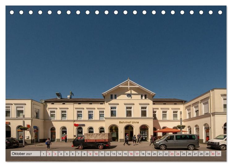 Produktbild: Bahnh&ouml;fe im Ruhr-Revier (Tischkalender 2027 DIN A5 quer), CALVENDO Monatskalender
