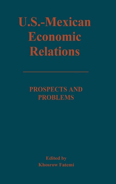 Produktbild: U.S.-Mexican Economic Relations
