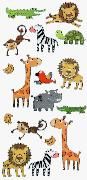 Produktbild: Happy Sticker - Safari ( 17 Elemente)