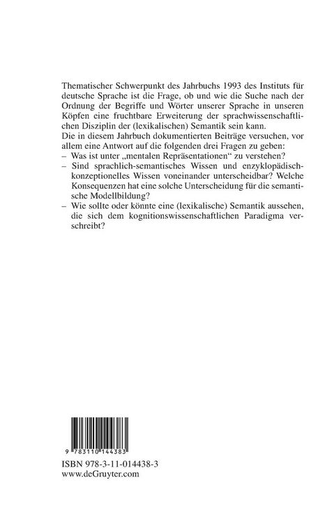 Produktbild: Die Ordnung der W&ouml;rter