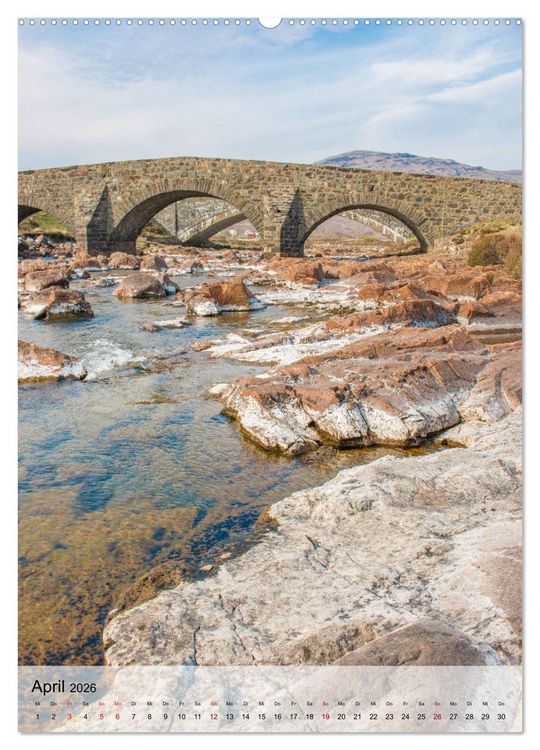 Produktbild: Schottland -Schottische Highlands (hochwertiger Premium Wandkalender 2026 DIN A2 hoch), Kunstdruck in Hochglanz