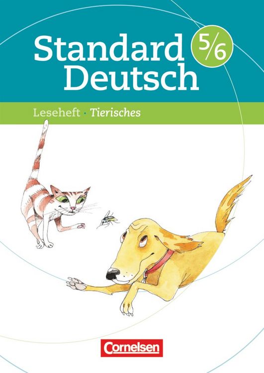 Produktbild: Standard Deutsch 5/6 Leseh. mit L&ouml;s. Grundausg. Tierisches