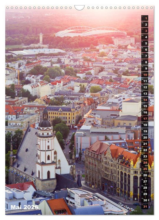 Produktbild: Mein Leipzig (Wandkalender 2026 DIN A3 hoch), CALVENDO Monatskalender