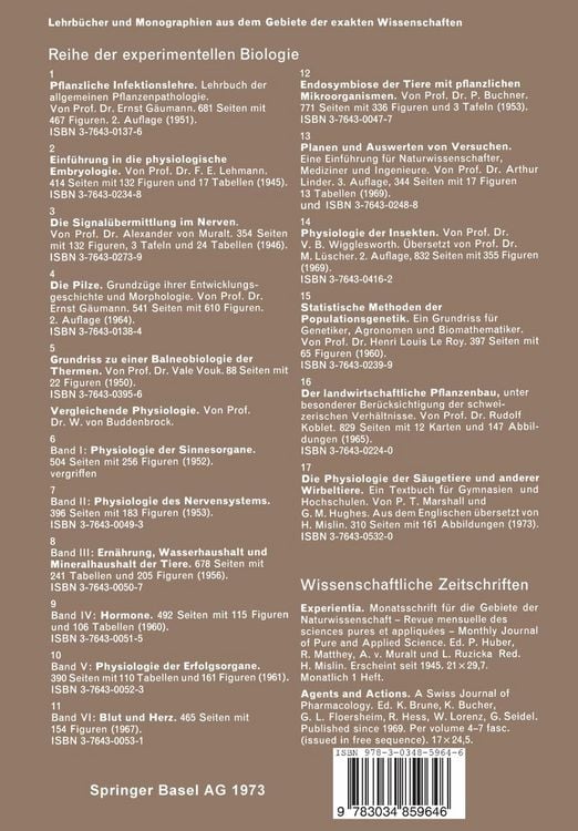 Produktbild: Die Physiologie der S&auml;ugetiere und anderer Wirbeltiere
