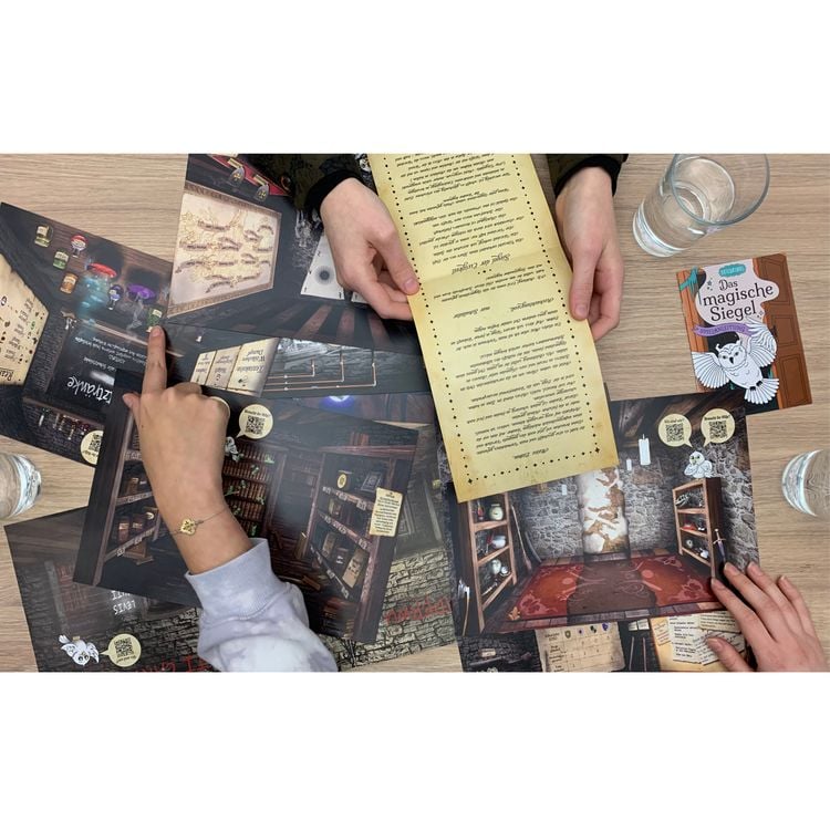 Produktbild: Das magische Siegel &ndash; Ein fantastisches Escape-Spiel. Gefahr in der Zauberschule!