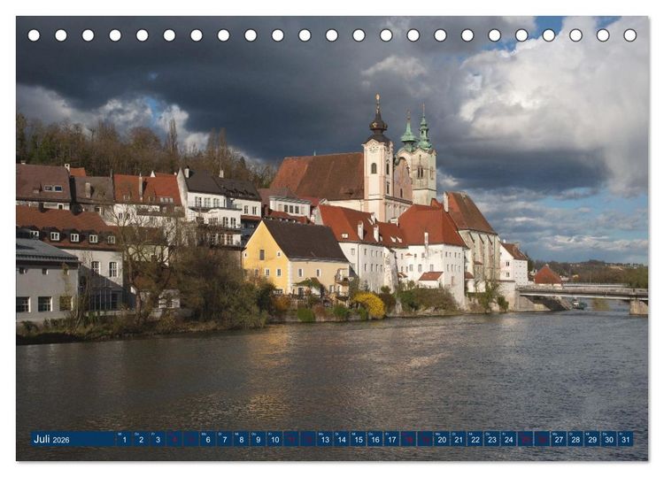 Produktbild: Salzkammergut und Eisenwurzen (Tischkalender 2026 DIN A5 quer), CALVENDO Monatskalender