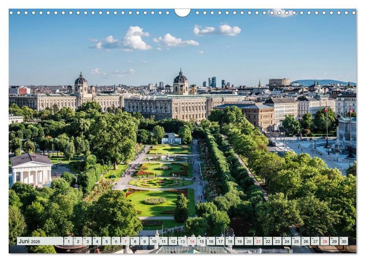 Produktbild: Wien und Graz. &Ouml;sterreichs Perlen (Wandkalender 2026 DIN A3 quer), CALVENDO Monatskalender
