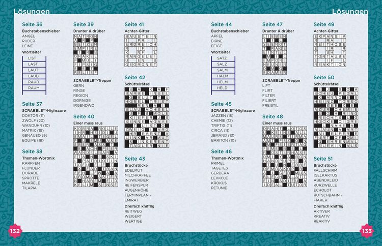 Produktbild: Scrabble&trade;-R&auml;tselbuch