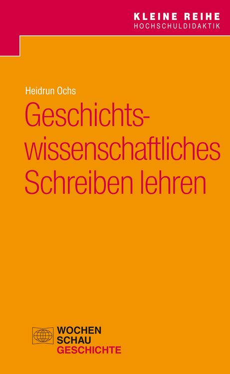 Produktbild: Geschichtswissenschaftliches Schreiben lehren