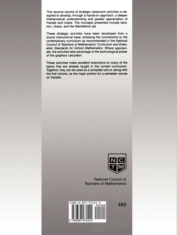 Produktbild: Fractals for the Classroom: Strategic Activities Volume Two