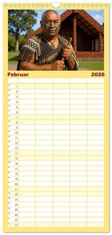 Produktbild: Familienplaner 2026 - Die H&uuml;ter alter Welten mit 5 Spalten (Wandkalender, 21 x 45 cm) CALVENDO