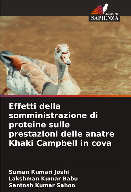 Produktbild: Effetti della somministrazione di proteine sulle prestazioni delle anatre Khaki Campbell in cova
