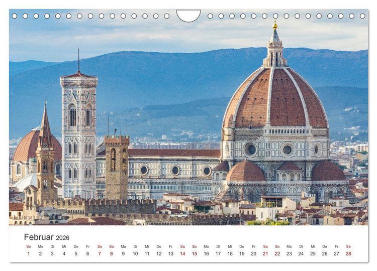Produktbild: Motive der Toskana (Wandkalender 2026 DIN A4 quer), CALVENDO Monatskalender