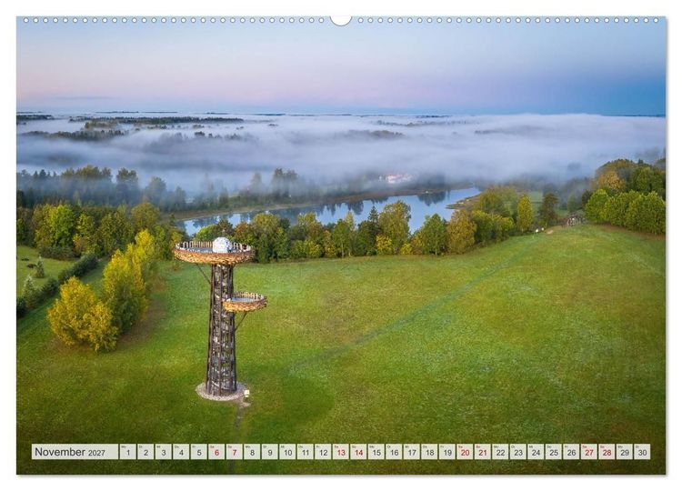 Produktbild: Traumhaftes Baltikum (Wandkalender 2027 DIN A2 quer), CALVENDO Monatskalender