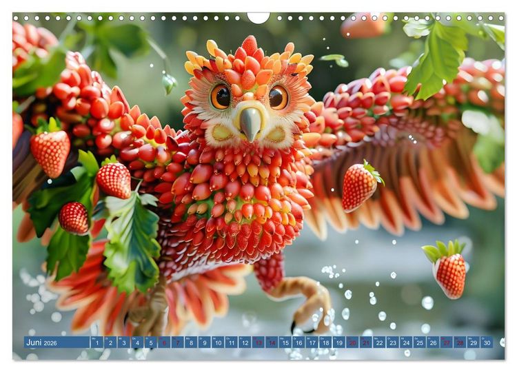 Produktbild: Vorsicht, Wilde Fr&uuml;chtchen (Wandkalender 2026 DIN A3 quer), CALVENDO Monatskalender