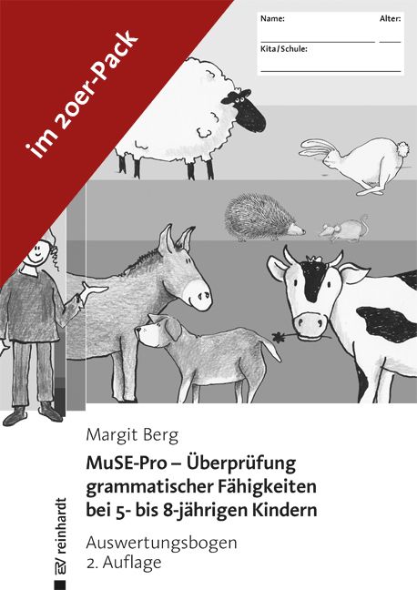 Produktbild: MuSE-Pro - &Uuml;berpr&uuml;fung grammatischer F&auml;higkeiten bei 5- bis 8-j&auml;hrigen Kindern