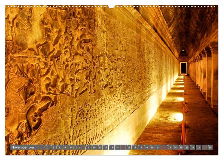 Produktbild: Kambodscha &bull; Angkor Wat (Wandkalender 2026 DIN A2 quer), CALVENDO Monatskalender