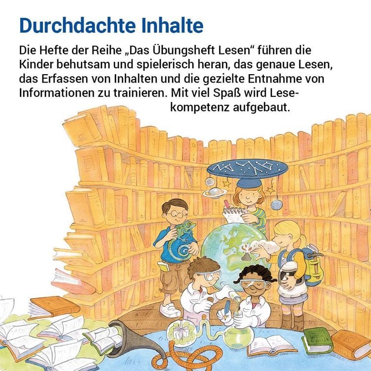 Produktbild: Das &Uuml;bungsheft Lesen 4