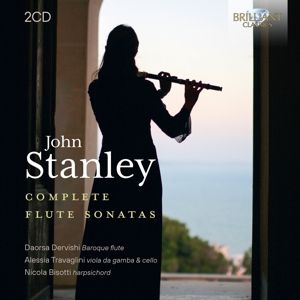 Produktbild: Stanley: Complete Flute Sonatas