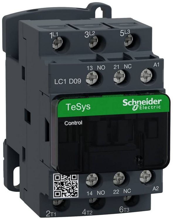 Produktbild: Schneider Electric LC1D09P7 Sch&uuml;tz 1 Schlie&szlig;er, 1 &Ouml;ffner 1 St.