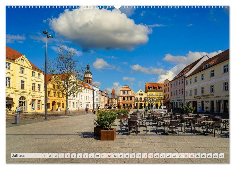 Produktbild: Cottbus Impressionen (Wandkalender 2026 DIN A2 quer), CALVENDO Monatskalender