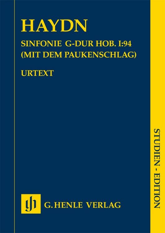 Produktbild: Joseph Haydn - Sinfonie G-dur Hob. I:94 (mit dem Paukenschlag) (Londoner Sinfonie)