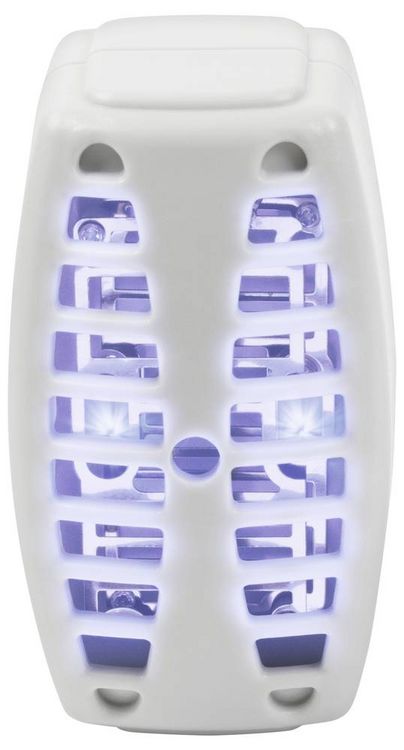 Produktbild: Gardigo UV-Stecker M&uuml;cken-Abwehr UV-Licht, Stromgitter UV-Insektenf&auml;nger 0.7 W (L x B x H) 100 x 100 x 55 mm Wei&szlig; 1 St.