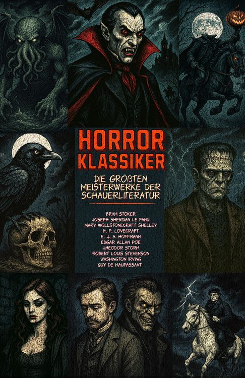 Produktbild: Horrorklassiker - Die gr&ouml;&szlig;ten Meisterwerke der Schauerliteratur