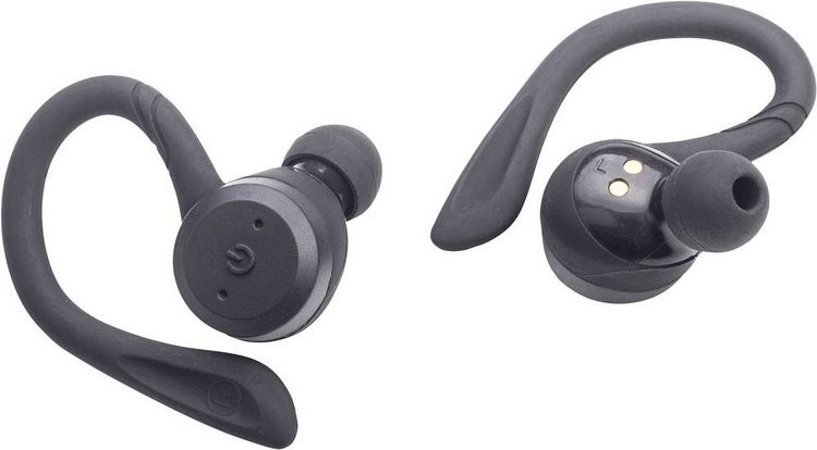 Produktbild: Tie Studio TBE1018 In Ear Kopfh&ouml;rer Bluetooth&reg; Schwarz Wasserbest&auml;ndig, Ohrb&uuml;gel Sport