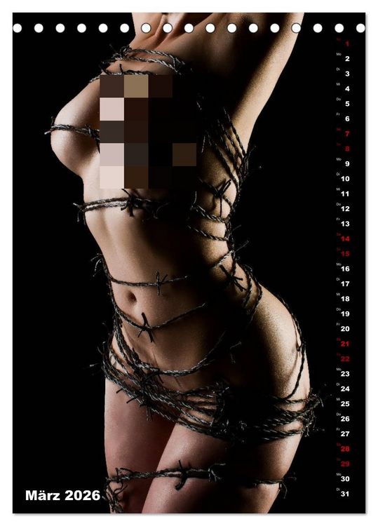 Produktbild: Fesselnde Sch&ouml;nheit (Tischkalender 2026 DIN A5 hoch), CALVENDO Monatskalender