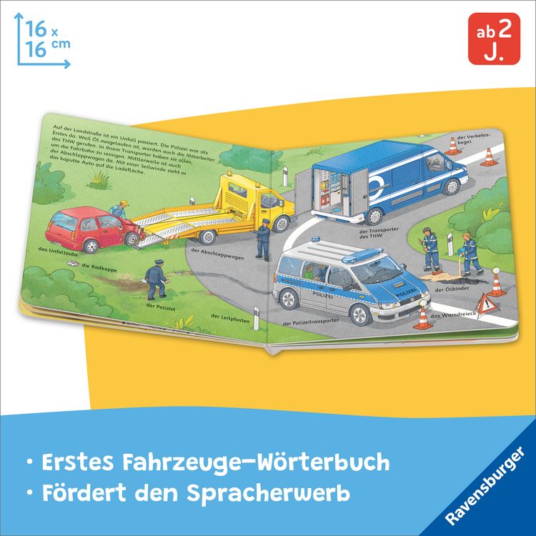 Produktbild: Mein Bilder-W&ouml;rterbuch: Unsere Fahrzeuge