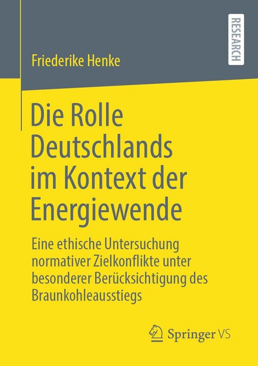Produktbild: Die Rolle Deutschlands im Kontext der Energiewende
