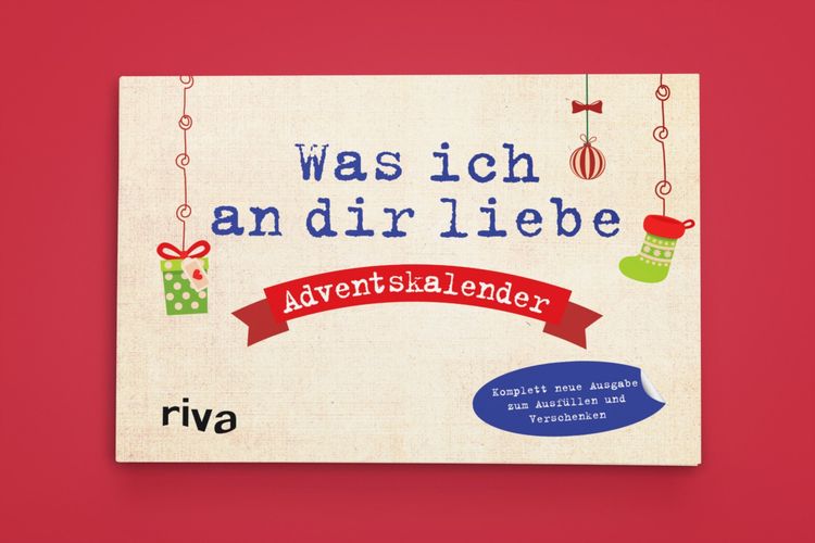 Produktbild: Was ich an dir liebe &ndash; Adventskalender. Hardcover-Ausgabe