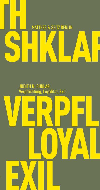 Produktbild: Verpflichtung, Loyalit&auml;t, Exil