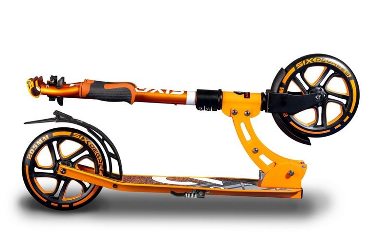 Produktbild: SIX DEGREES Alu Scooter 205 mm orange