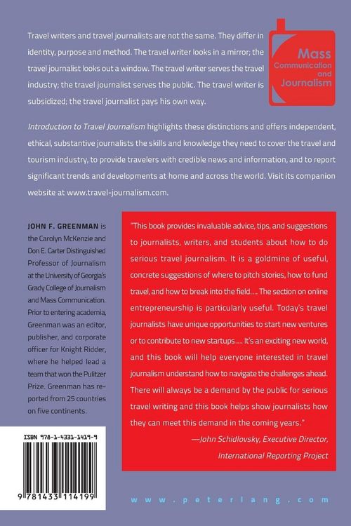 Produktbild: Introduction to Travel Journalism