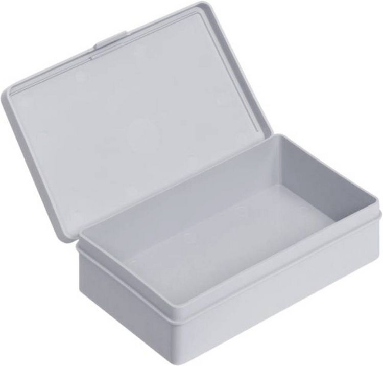 Produktbild: Alutec 66017 Scharnierdose (L x B x H) 136 x 87 x 35mm Grau 1St.