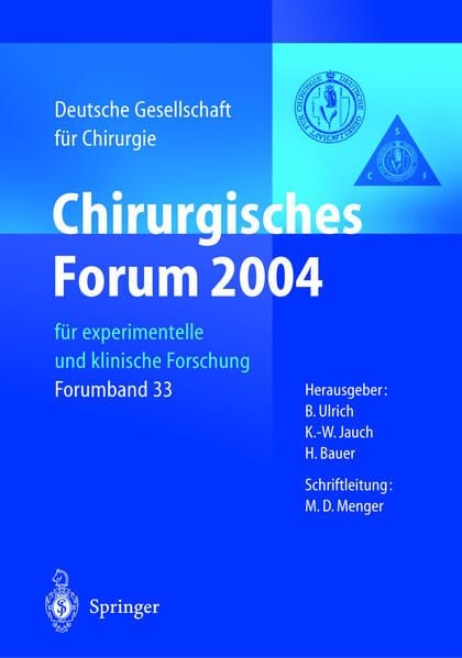 Produktbild: Chirurgisches Forum 2004