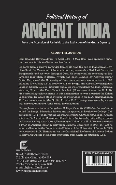 Produktbild: Political History Of Ancient India
