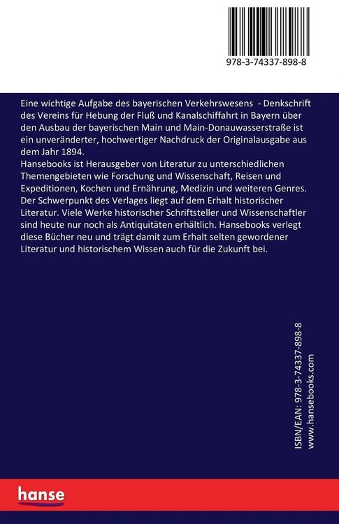 Produktbild: Eine wichtige Aufgabe des bayerischen Verkehrswesens