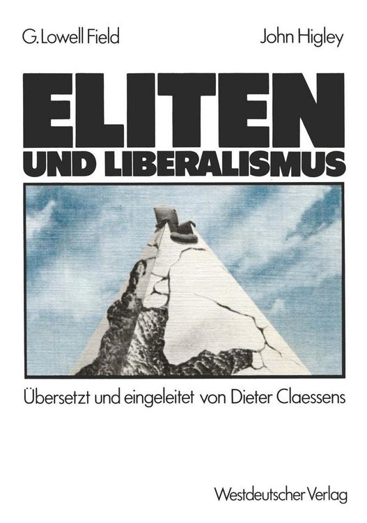 Produktbild: Eliten und Liberalismus