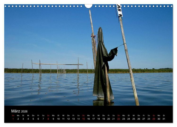Produktbild: Wasserwandern in Mecklenburg-Vorpommern (Wandkalender 2026 DIN A3 quer), CALVENDO Monatskalender