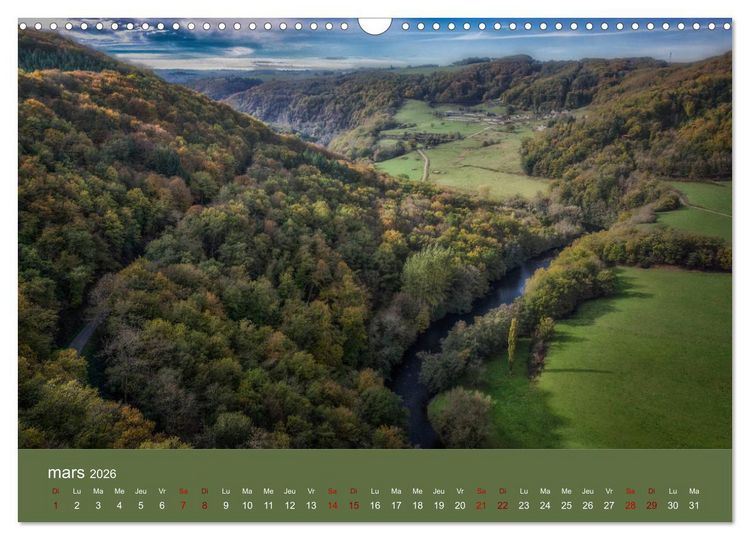 Produktbild: Bourbonnais en Auvergne (Calendrier mural 2026 DIN A3 vertical), CALVENDO calendrier mensuel