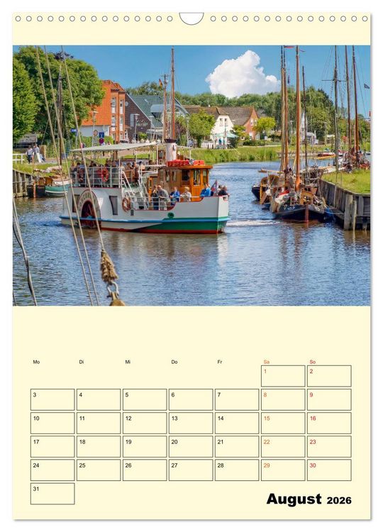 Produktbild: Meine geliebte Nordsee (Wandkalender 2026 DIN A3 hoch), CALVENDO Monatskalender