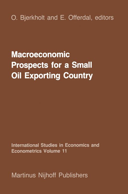 Produktbild: Macroeconomic Prospects for a Small Oil Exporting Country