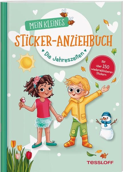 Produktbild: Mein kleines Sticker-Anziehbuch. Die Jahreszeiten