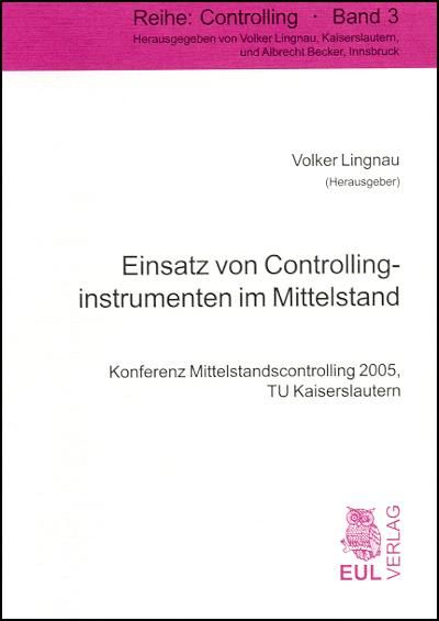 Produktbild: Einsatz von Controllinginstrumenten im Mittelstand