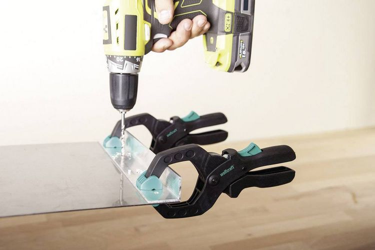 Produktbild: Wolfcraft 3616000 Ratschenzwinge Spann-Weite (max.):60mm